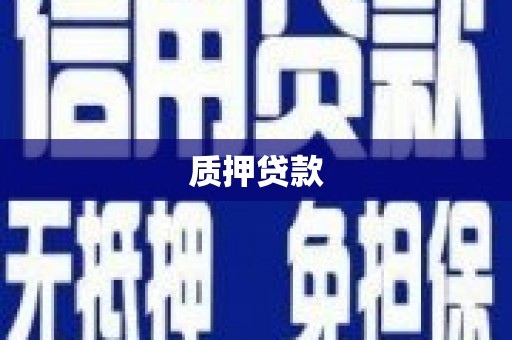 延庆质押贷款