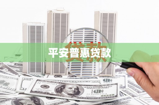 延庆平安普惠贷款