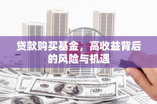 延庆贷款购买基金，高收益背后的风险与机遇