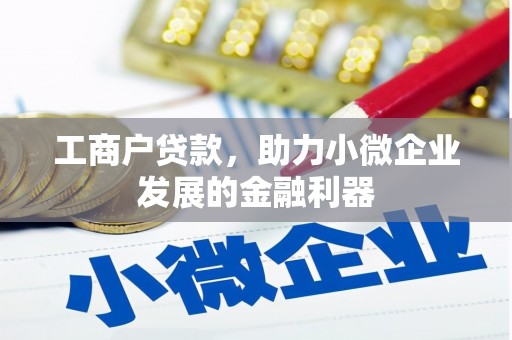 延庆工商户贷款，助力小微企业发展的金融利器