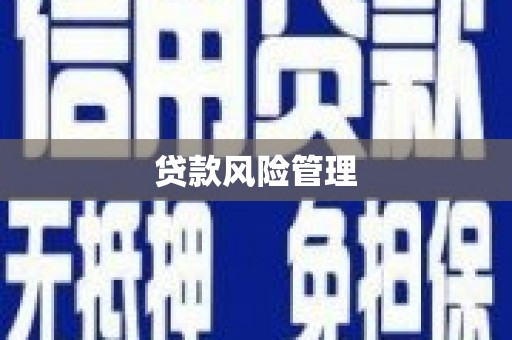 延庆贷款风险管理