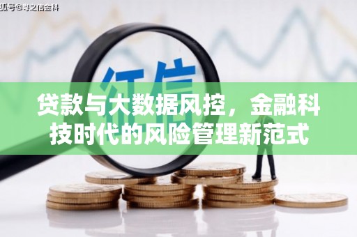 延庆贷款与大数据风控，金融科技时代的风险管理新范式