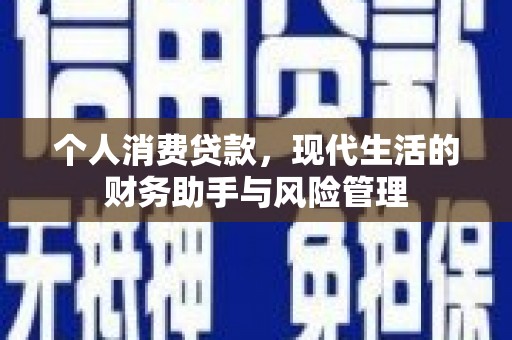 延庆个人消费贷款，现代生活的财务助手与风险管理