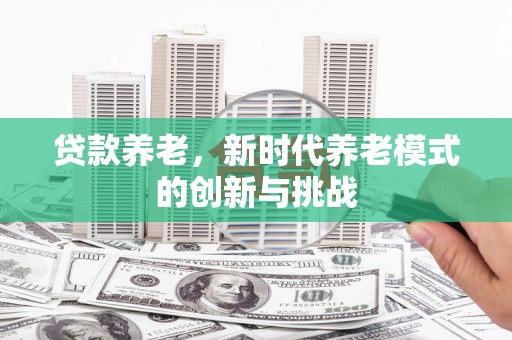 延庆贷款养老，新时代养老模式的创新与挑战