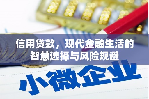 延庆信用贷款，现代金融生活的智慧选择与风险规避