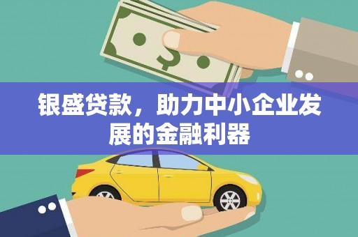 延庆银盛贷款，助力中小企业发展的金融利器