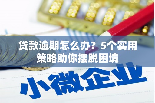 延庆贷款逾期怎么办？5个实用策略助你摆脱困境