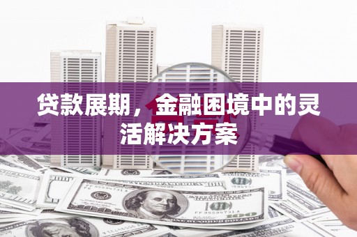 延庆贷款展期，金融困境中的灵活解决方案