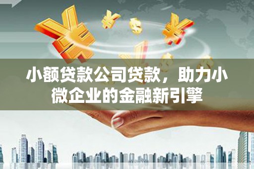 延庆小额贷款公司贷款，助力小微企业的金融新引擎