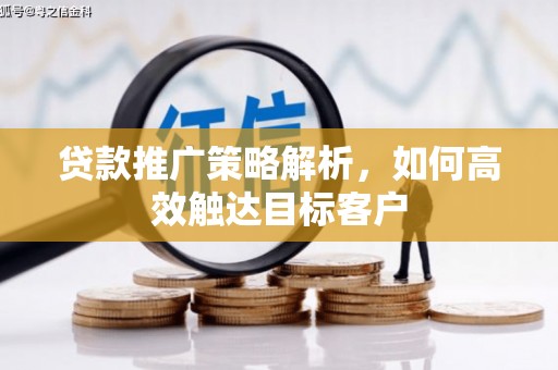 延庆贷款推广策略解析，如何高效触达目标客户