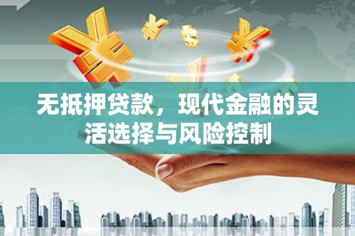 延庆无抵押贷款，现代金融的灵活选择与风险控制