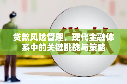 延庆贷款风险管理，现代金融体系中的关键挑战与策略