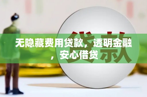 延庆无隐藏费用贷款，透明金融，安心借贷
