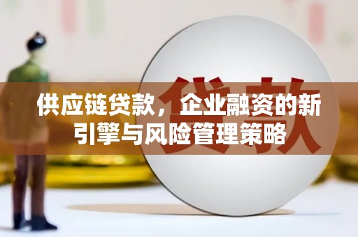 延庆供应链贷款，企业融资的新引擎与风险管理策略