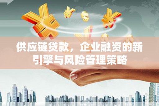延庆供应链贷款，企业融资的新引擎与风险管理策略