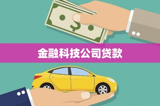 延庆金融科技公司贷款
