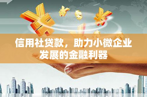 延庆信用社贷款，助力小微企业发展的金融利器