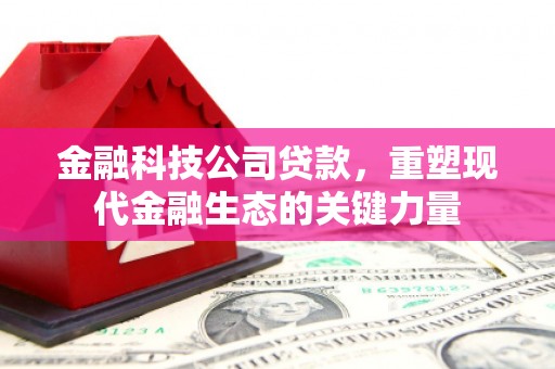 延庆金融科技公司贷款，重塑现代金融生态的关键力量