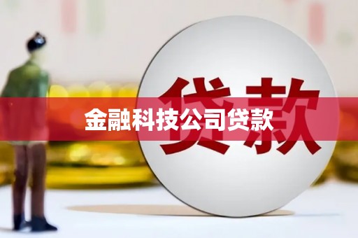 延庆金融科技公司贷款